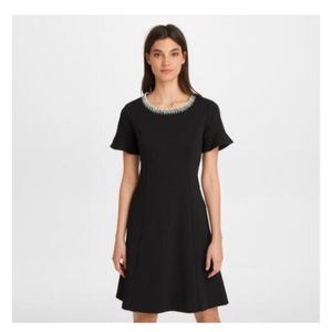 Karl Lagerfeld Paris Black dress with pearl detail